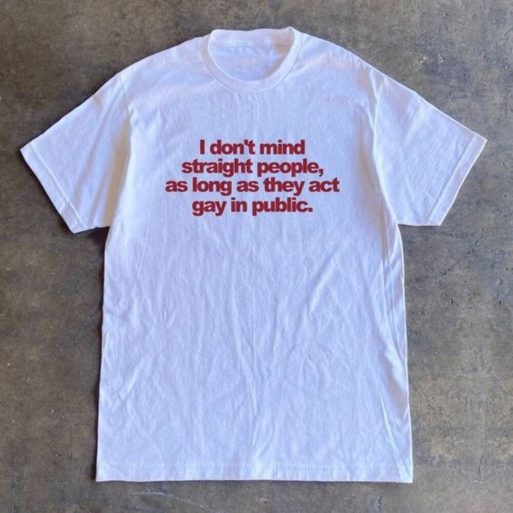 I Don_t Mind Straight People Shirt, Funny Lgbt Shirt